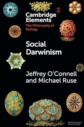social darwinism 1st edition jeffrey o'connell 1108793800, 978-1108793803
