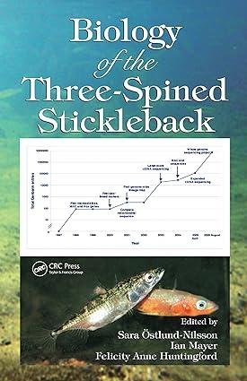 biology of the three-spined stickleback 1st edition sara ostlund-nilsson, ian mayer, felicity anne