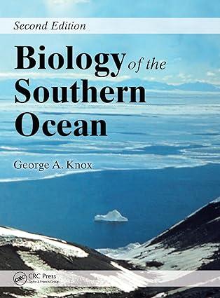 biology of the southern ocean 2nd edition george a. knox 0849333946, 978-0849333941