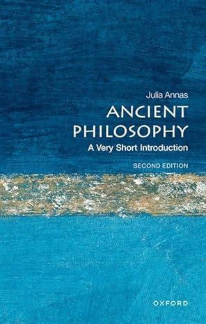 ancient philosophy 2nd edition julia annas 0198805888, 978-0198805885