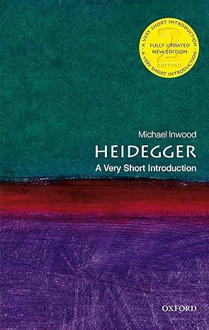 heidegger 2nd edition michael j. inwood 0198828667, 978-0198828662