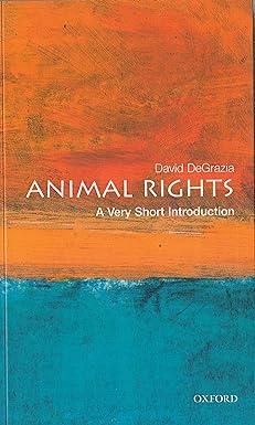animal rights 1st edition david degrazia 0192853600, 978-0192853608