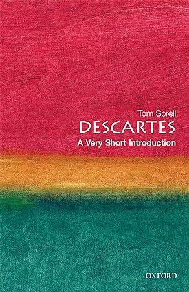 descartes 1st edition tom sorell 0192854097, 978-0192854094
