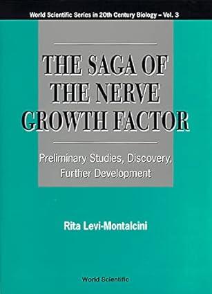 the saga of the nerve growth factor preliminary studies discovery further development 1st edition rita