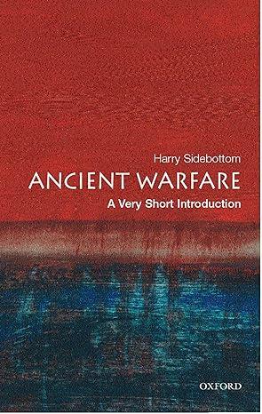 ancient warfare 1st edition harry sidebottom 0192804707, 978-0192804709