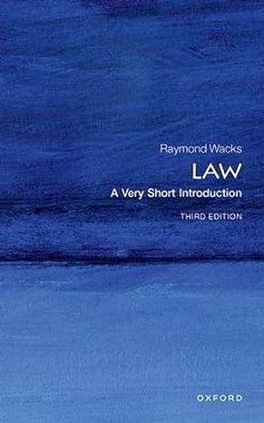 law 3rd edition raymond wacks 0199236119, 978-0199236114