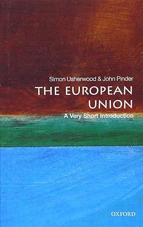 the european union 4th edition john pinder, simon usherwood 0198808852, 978-0198808855