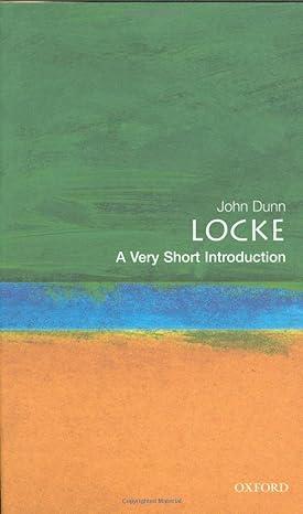 locke 1st edition john dunn 0192803948, 978-0192803948