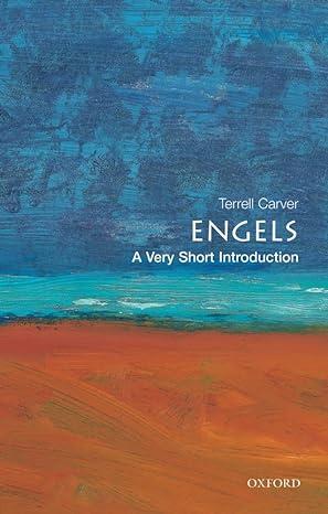 engels 1st edition terrell carver 0192804669, 978-0192804662