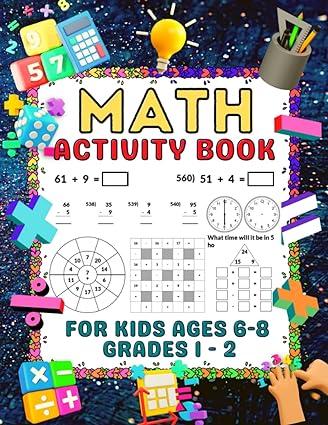 math activity book for kids ages 6 8 1st edition cameron shk m.phil b0br6tln52, 979-8370195358