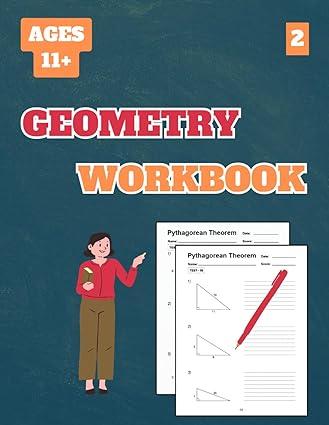 geometry workbook level 2 50 tests about pythagorean theorem level 2 for grades 6 7 1st edition awesome books
