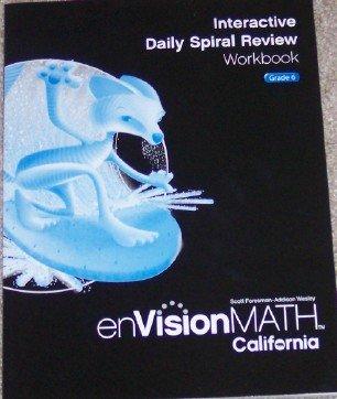 interactive daily spiral review workbook grade 6 1st edition scott foresman 0328340448, 978-0328340446