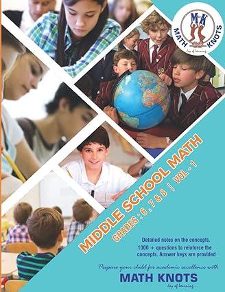 middle school math grades 6 8 vol 2 2nd edition mrs. gowri vemuri, ritvik pothapragada, raksha pothapragada