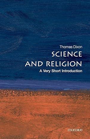 science and religion 1st edition thomas dixon 0199295517, 978-0199295517