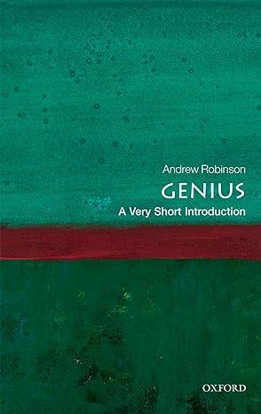 genius 1st edition andrew robinson 0199594406, 978-0199594405