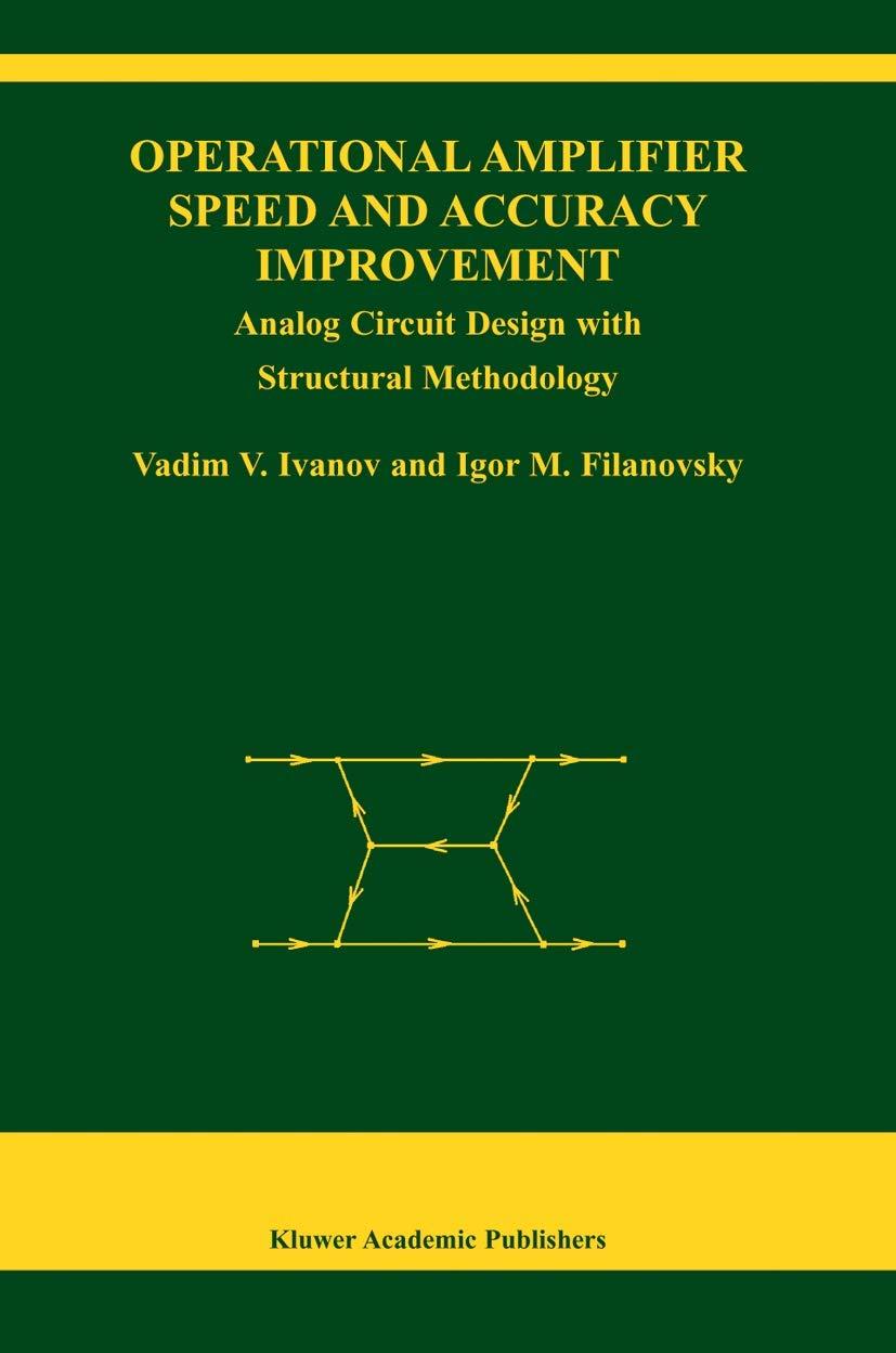 operational amplifier speed and accuracy improvement 2004 edition vadim v. ivanov, igor m. filanovsky