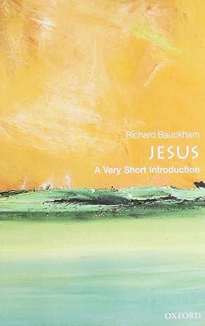 jesus 1st edition richard bauckham 0199575274, 978-0199575275