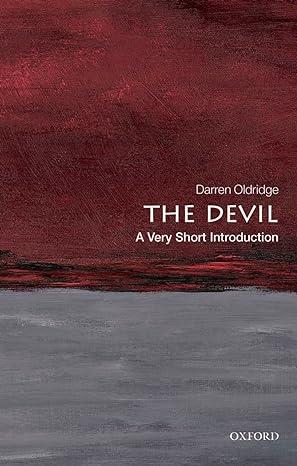 the devil 1st edition darren oldridge 0199580995, 978-0199580996