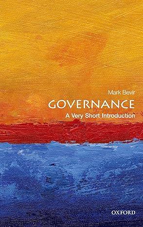 governance 1st edition mark bevir 0199606412, 978-0199606412