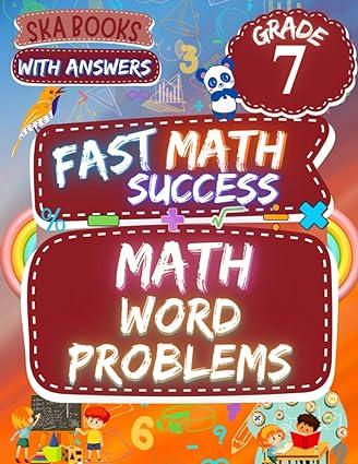 fast math success math word problems grade 7 1st edition ska books b0bzfp38kc, 979-8388659309