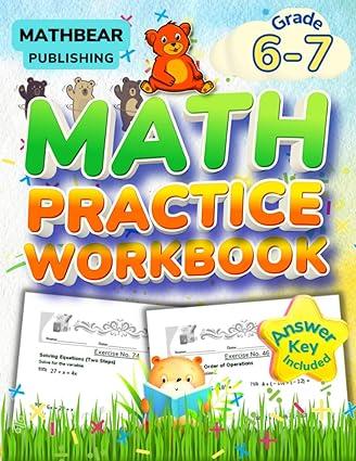 math bear math practice grade 6 and 7 1st edition mathbear publishing b0bhb3mwt1, 979-8355952723