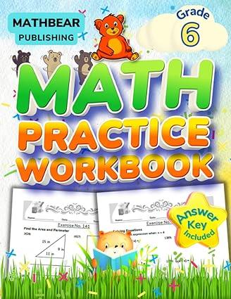 mathbear math practice 6th grade math practice workbook 1st edition mathbear publishing b0bhbrbmf7,