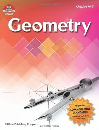 geometry grades 6 8 1st edition janice wendling 0787700312, 978-0787700317