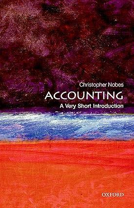 accounting 1st edition christopher nobes 0199684316, 978-0199684311