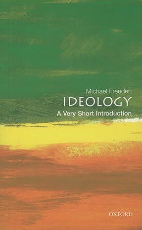 ideology 1st edition michael freeden 019280281x, 978-0192802811