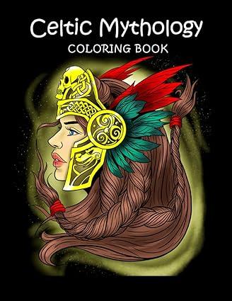 celtic mythology coloring book 1st edition madison villar 8358535886, 979-8358535886