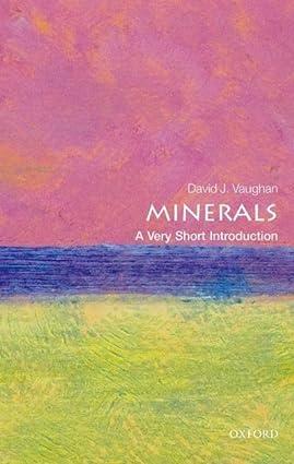 minerals 1st edition david vaughan 0199682844, 978-0199682843