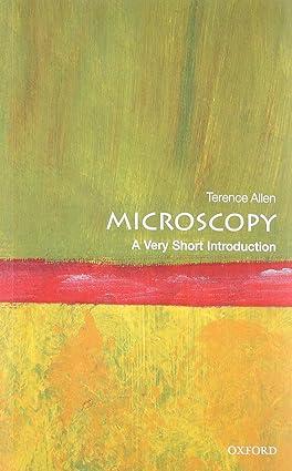 microscopy 1st edition terence allen 0198701268, 978-0198701262
