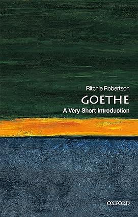goethe 1st edition ritchie robertson 0199689253, 978-0199689255