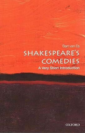 shakespeares comedies 1st edition bart van es 0198723350, 978-0198723356