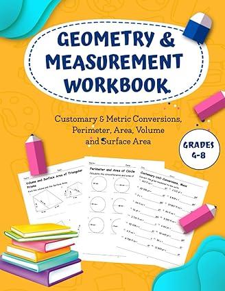 geometry and measurement workbook 1st edition latrous hakim b0b86h2btx, 979-8843227586