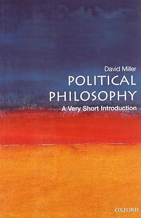 political philosophy 1st edition david miller 0192803956, 978-0192803955