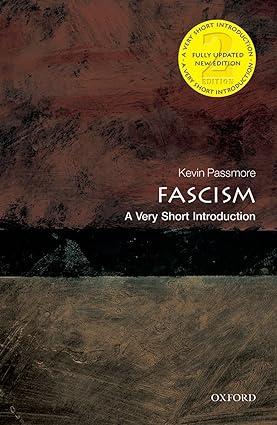 fascism 2nd edition kevin passmore 0199685363, 978-0199685363