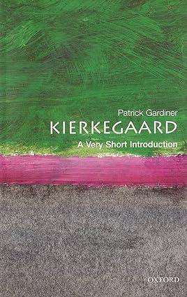 kierkegaard 1st edition patrick gardiner 0192802569, 978-0192802569