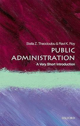 public administration 1st edition stella z. theodoulou, ravi k. roy 0198724233, 978-0198724230