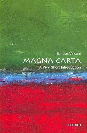 magna carta 1st edition nicholas vincent 0199582874, 978-0199582877