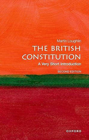 the british constitution 2nd edition martin loughlin 0192895257, 978-0192895257