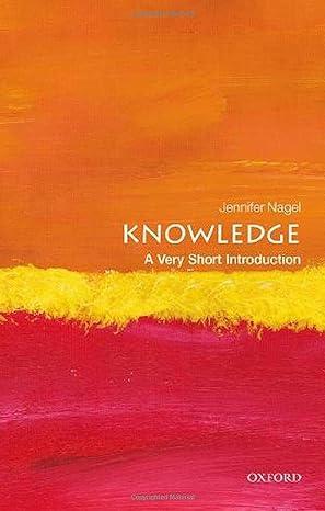knowledge 1st edition jennifer nagel 019966126x, 978-0199661268
