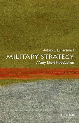 military strategy 1st edition antulio j. echevarria ii 0199340137, 978-0199340132