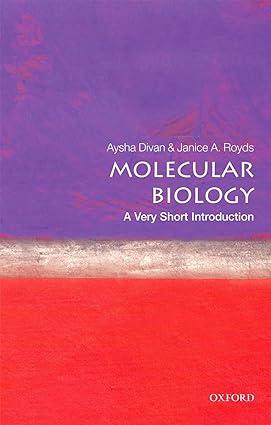 molecular biology 1st edition aysha divan, janice royds 0198723881, 978-0198723882