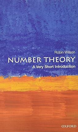 number theory 1st edition robin wilson 0198798091, 978-0198798095