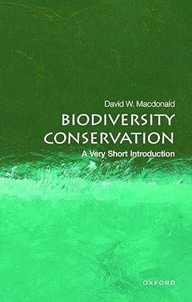biodiversity conservation 1st edition david w. macdonald 0199592276, 978-0199592272