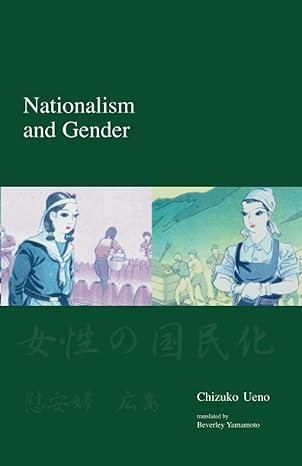 nationalism and gender 1st edition chizuko ueno 1876843594, 978-1876843595