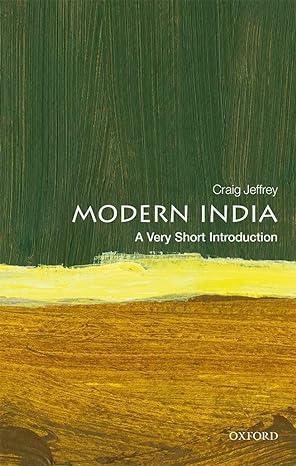modern india 1st edition craig jeffrey 0198769342, 978-0198769347