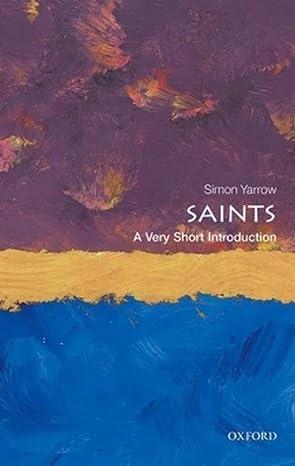 saints 1st edition simon yarrow 0199676518, 978-0199676514
