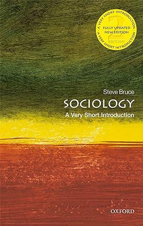 sociology 2nd edition steve bruce 0198822960, 978-0198822967